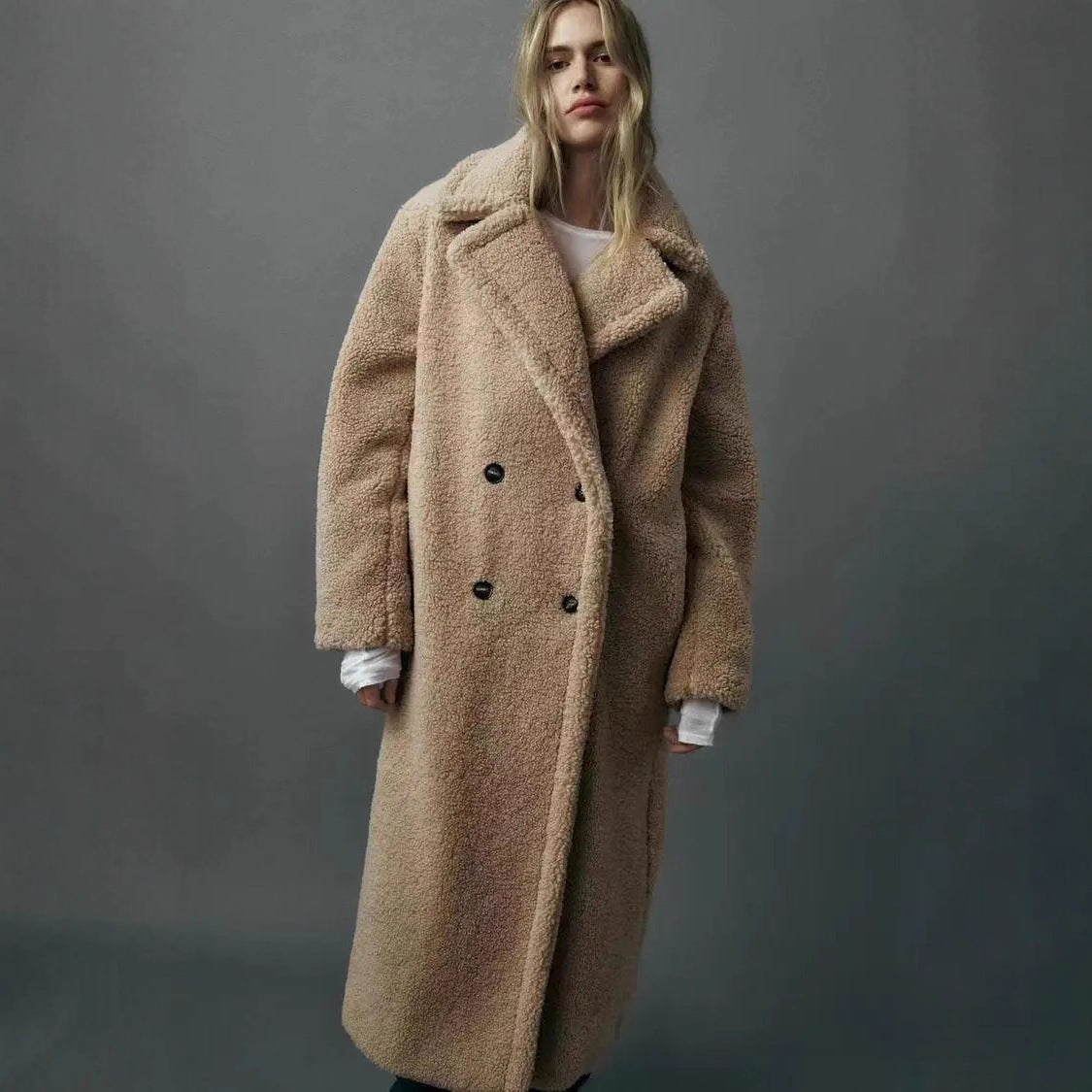 Women's Oversized Wool Coat