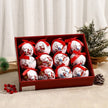 Exquisite Pattern Christmas Tree Ornament Ball