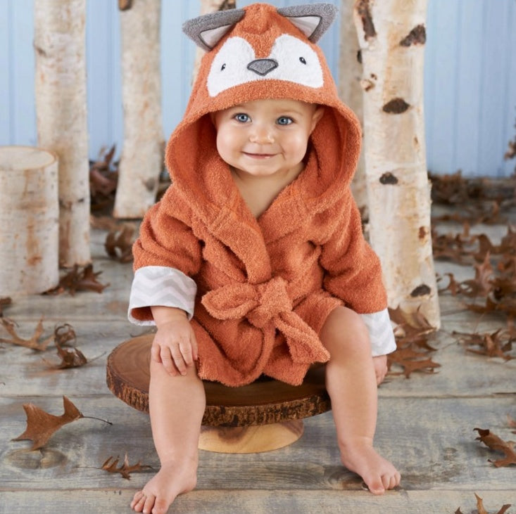 Animal Modeling Baby Bathrobe