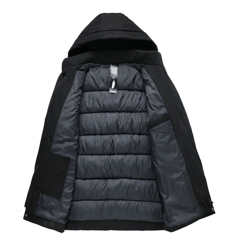 Thick Padded Mid-length Men's Jacket