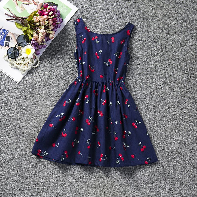 Children's Lace Long-sleeved White Lace Princess Dress
