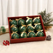 Exquisite Pattern Christmas Tree Ornament Ball