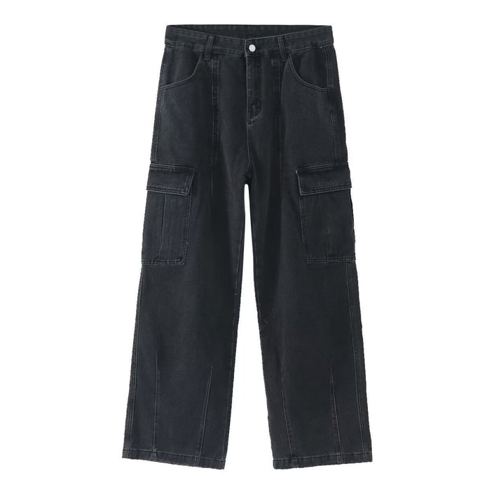 American Retro Loose Casual Workwear Jeans