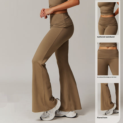 Bell-bottom Fitness Pants