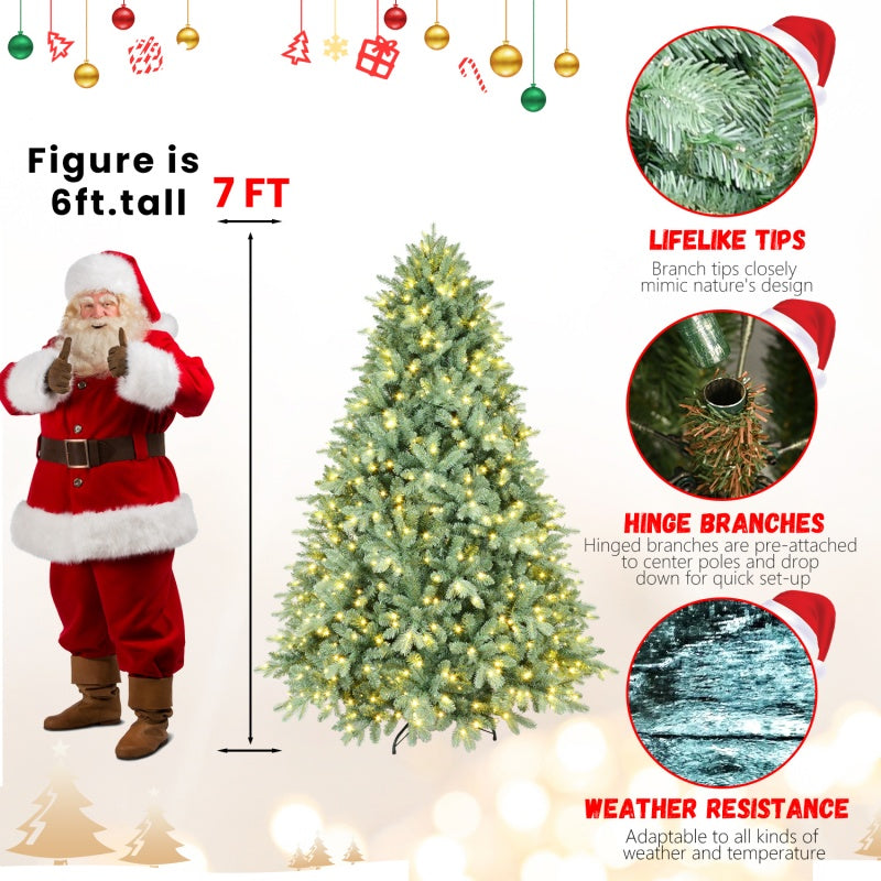 Pre-Lit Mix Christmas Tree