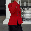 Button Long Sleeve Shirt Coat Women's Clothing