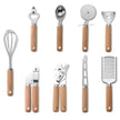 Wooden kitchen peeler set