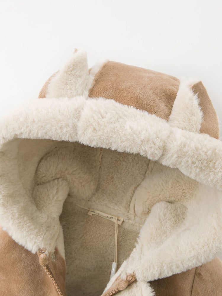 Thick Leather Fur Jacket