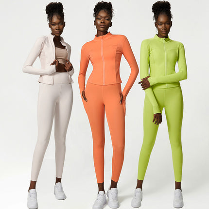 Fitness Pants and Jacket Set