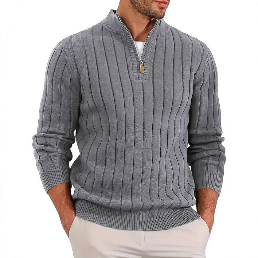 Retro Versatile Long Sleeve Sweater
