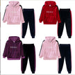 Girls Fashion Long Sleeve Two-piece Sports Suit