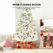 Snow Flocked Artificial Christmas Tree