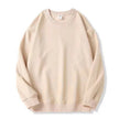 Men's Solid Color Fleece-lined Jumper