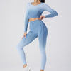 Women's 2 Tone Yoga Pants Set