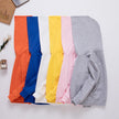 Pure Cotton Hooded Blank Sweater