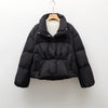 Solid Color Simple Down Jacket For Women