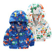 Airplane Printed Windbreaker Jackets