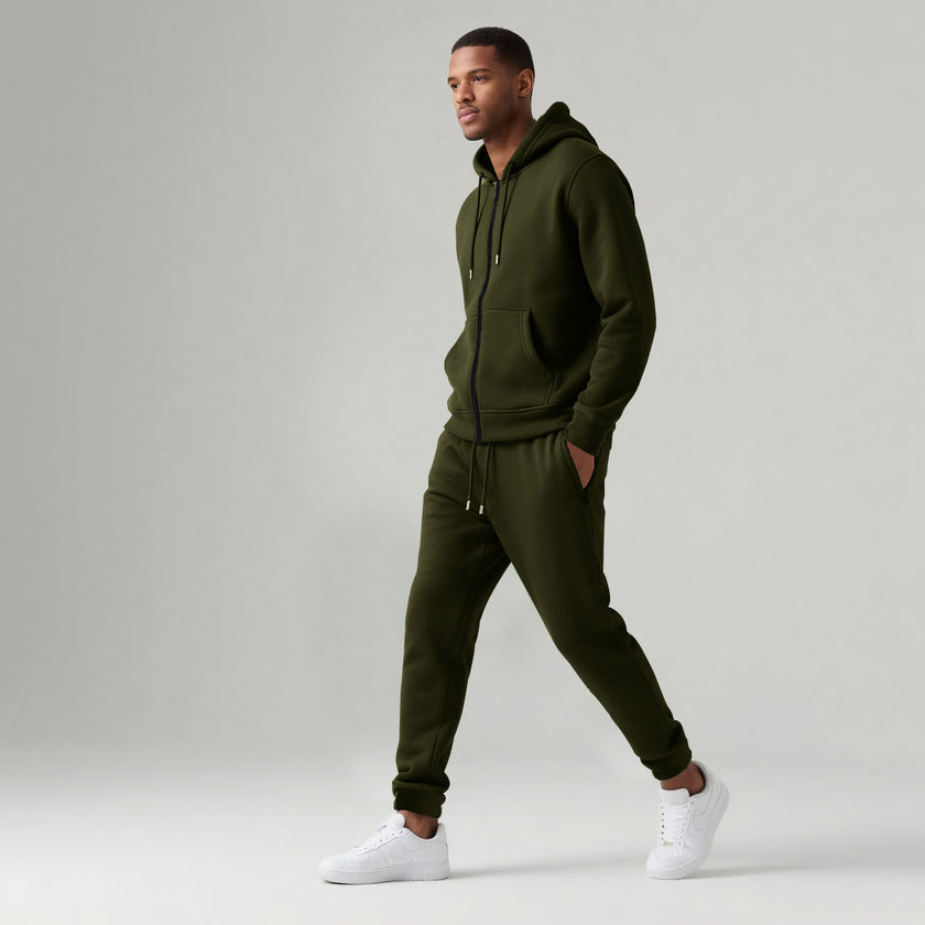 Men's Hooded Sportswear Set