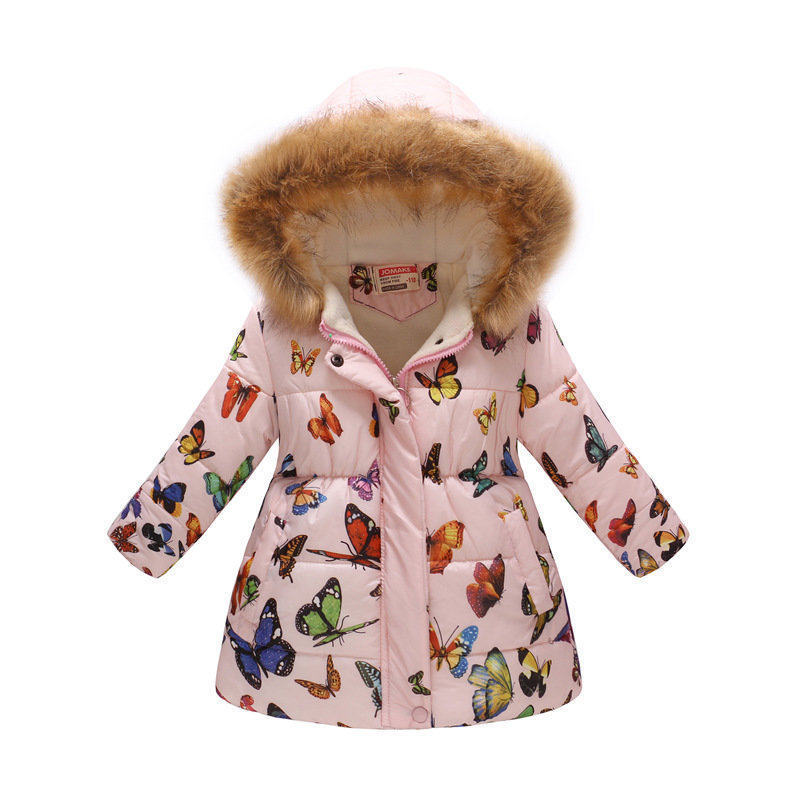Padded Butterfly Winter Coat