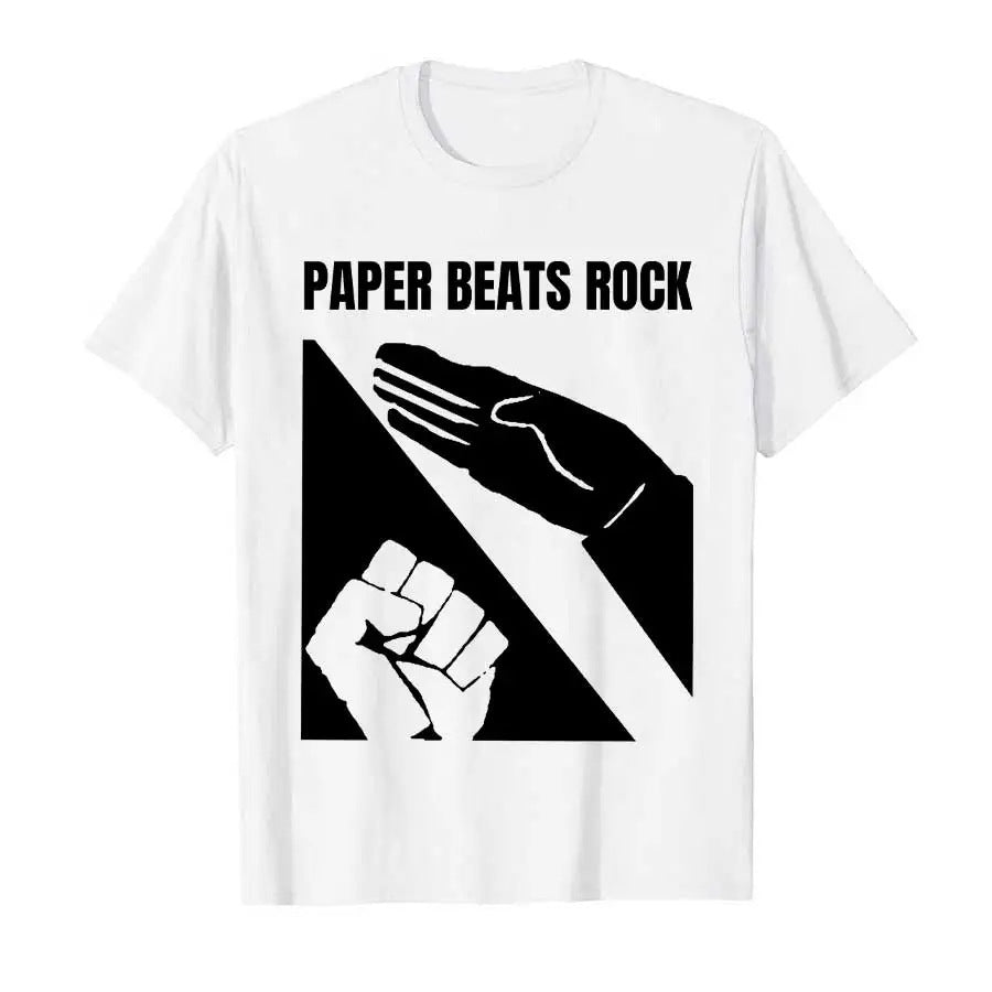 Men's Cotton T-shirt Short-sleeved Top