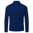 Men's Half Zipper Polo Long Sleeve Sweater