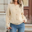 Women's Bow Long Sleeve Cardigan