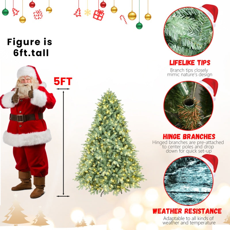 Pre-Lit Mix Christmas Tree
