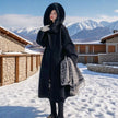 Big Fur Collar Coat
