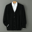 Wool V-neck Thickened Loose Knitwear