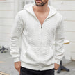 Patterned Casual Hoodie