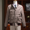 Tweed Stand-collar Single-breasted Light Luxury Retro Slim-fit Coat