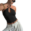 Sexy Hot Girl Hollow-out Backless Top