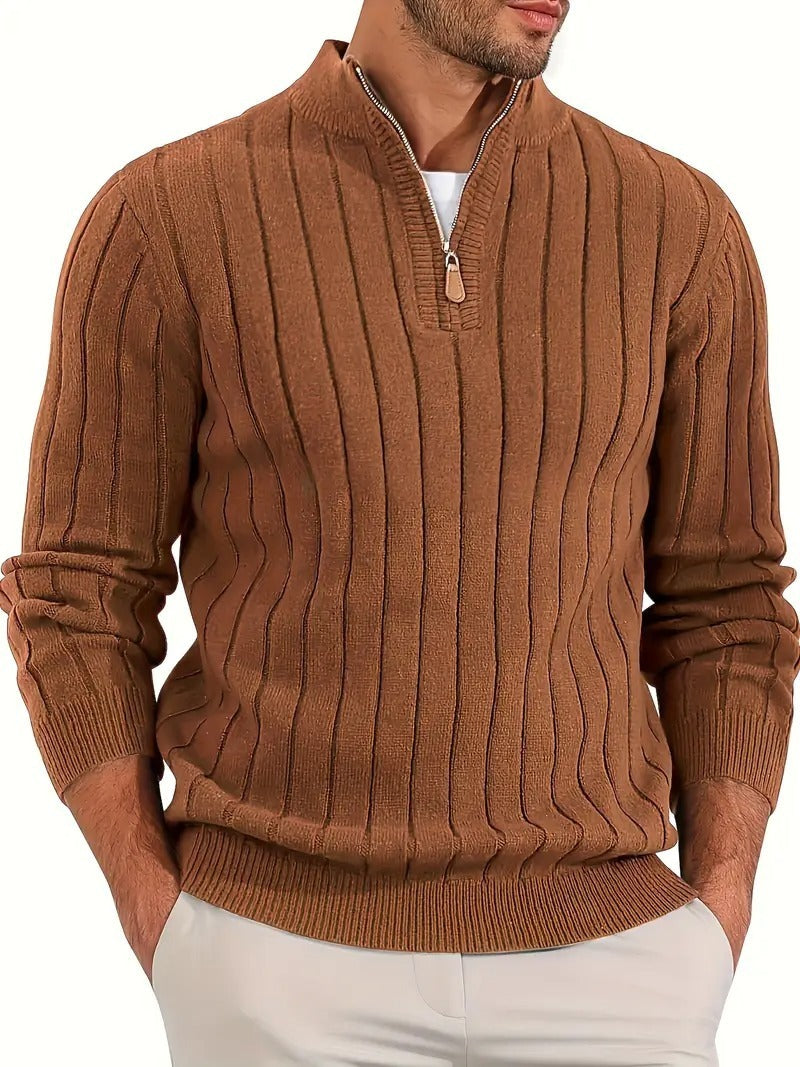 Retro Versatile Long Sleeve Sweater