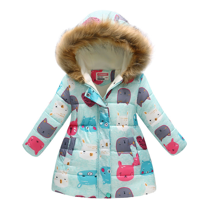 Padded Butterfly Winter Coat