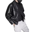 Men's Lapel Motorcycle Casual High-quality Jacket