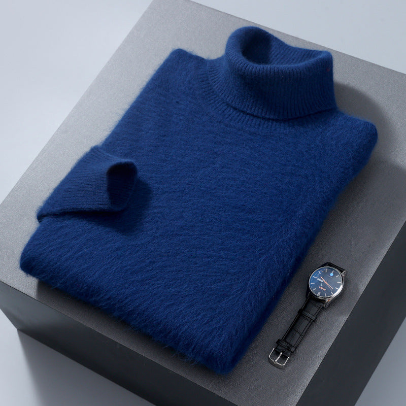 Men's High-neck Cashmere Sweater