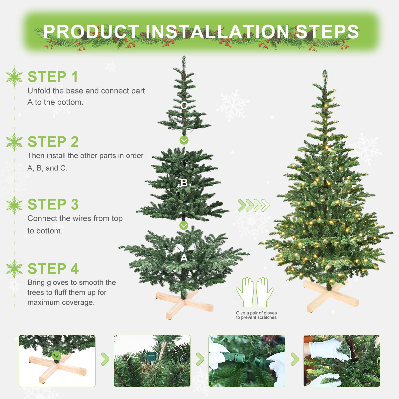 PVC Christmas Tree