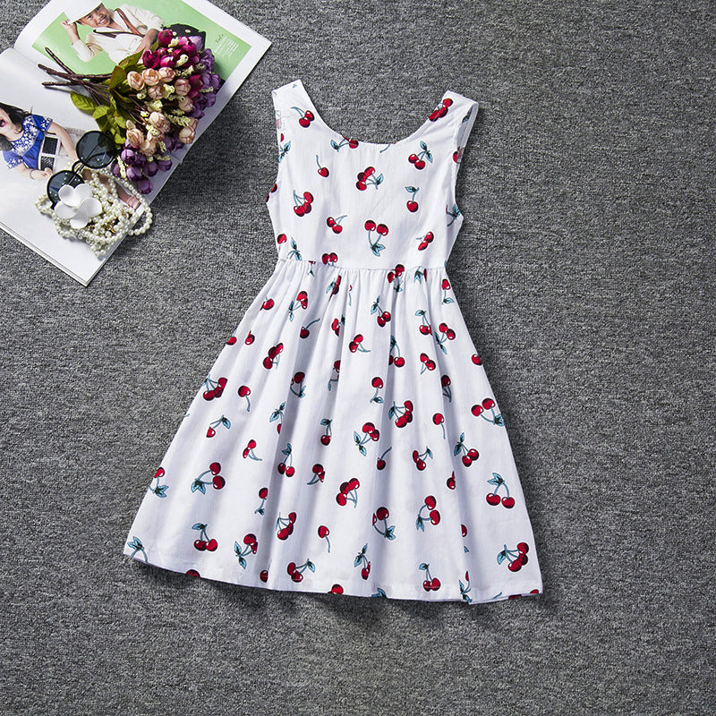 Children's Lace Long-sleeved White Lace Princess Dress