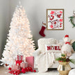 Pre-Lit Brilliant White Christmas Tree