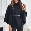Women's Batwing Sleeve Cape Coat