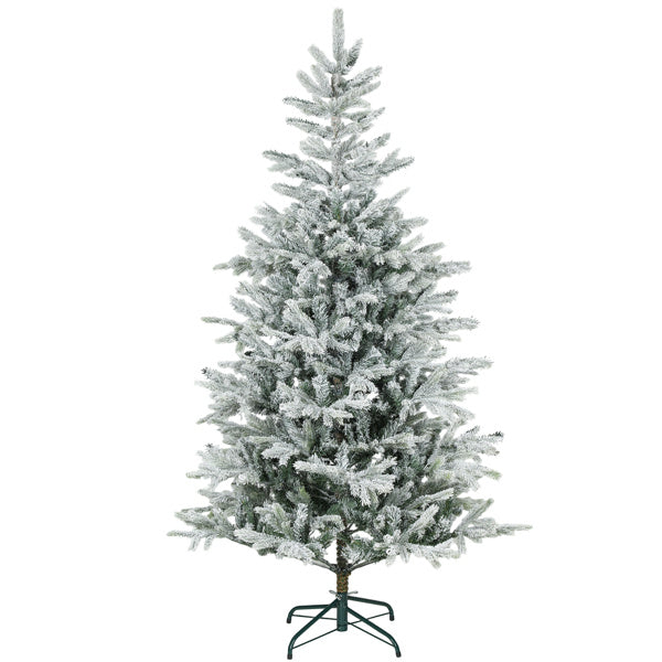 Flocked Spruce Christmas Tree