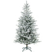 Flocked Spruce Christmas Tree