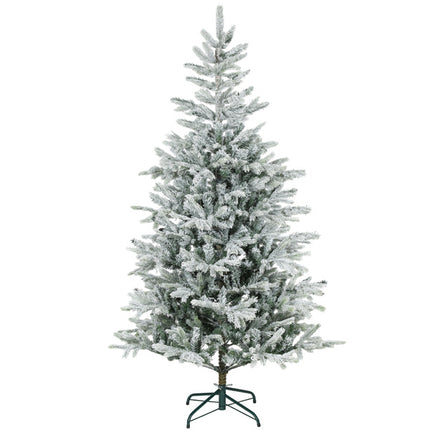 Flocked Spruce Christmas Tree