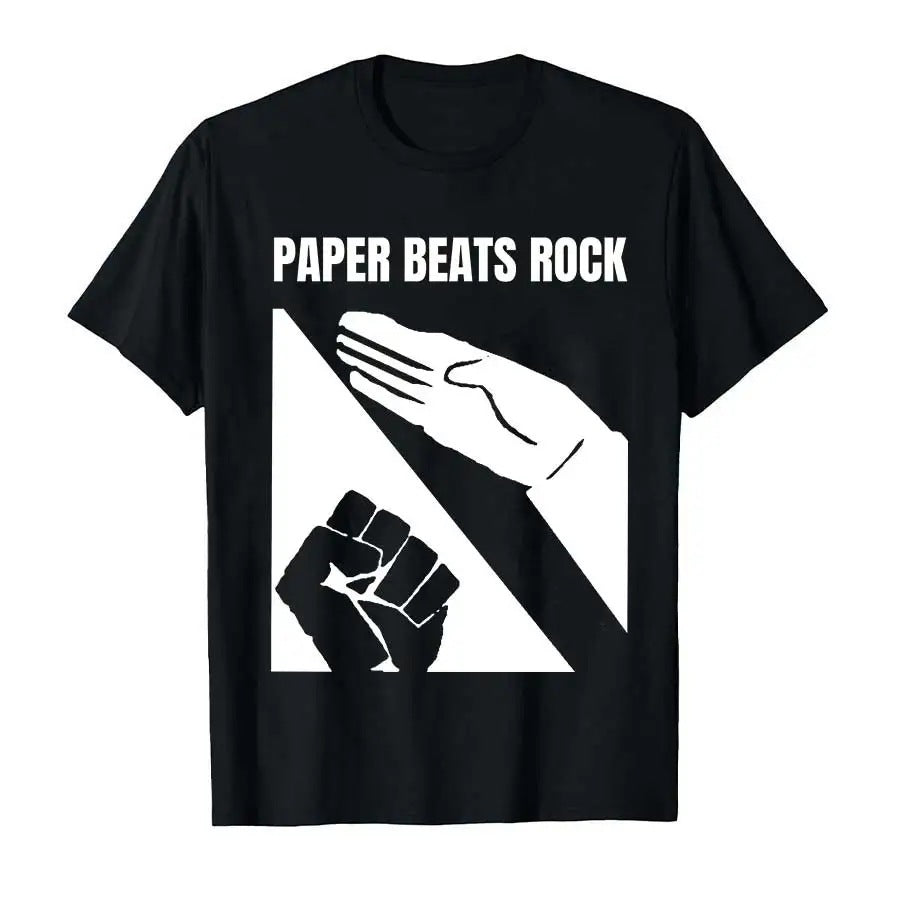 Men's Cotton T-shirt Short-sleeved Top