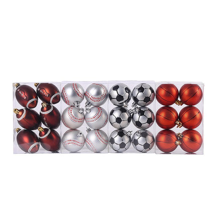 Holiday Sport Dress Up 6cm Christmas Tree Decoration