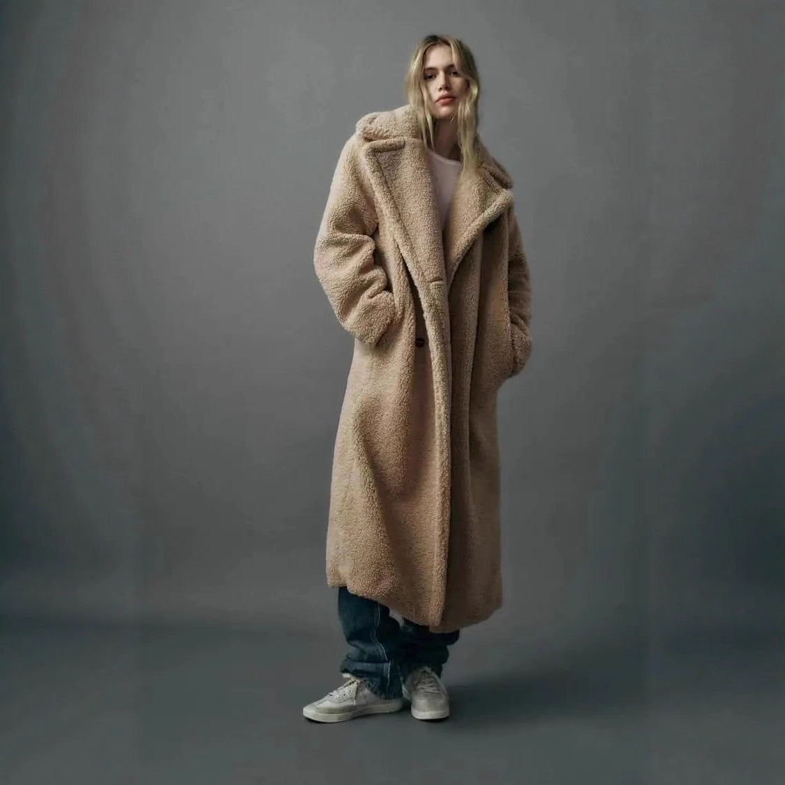 Women's Oversized Wool Coat