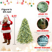 Pre-Lit Mix Christmas Tree