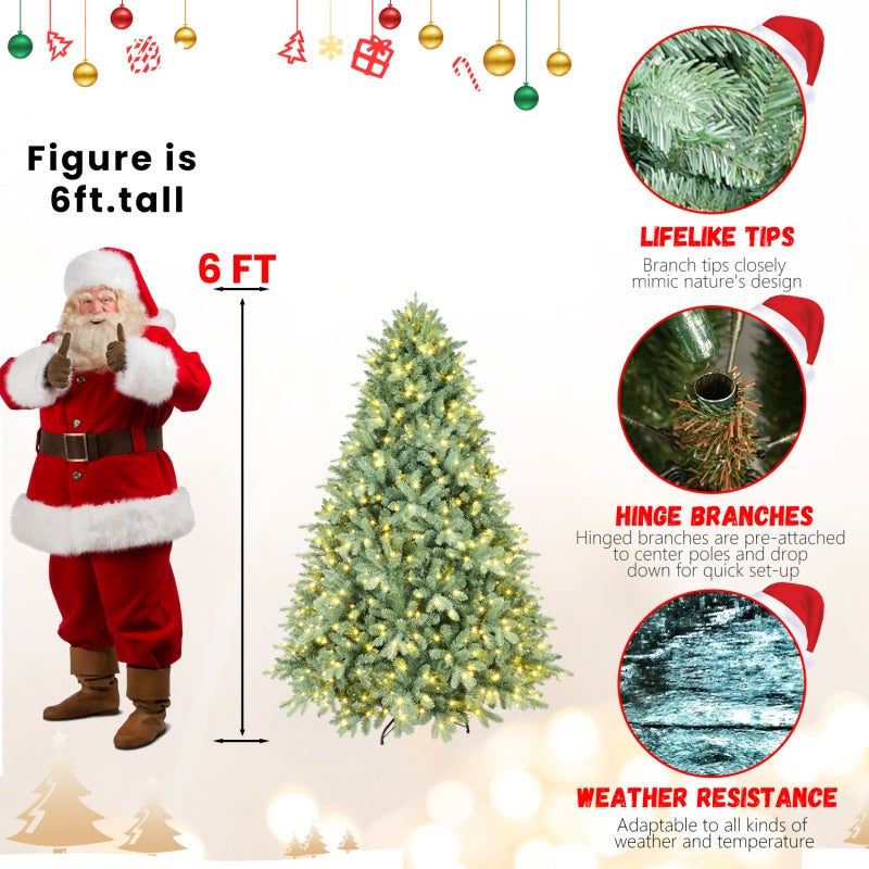 Pre-Lit Mix Christmas Tree