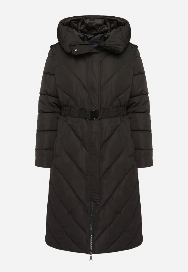 Puff Down Long Jacket
