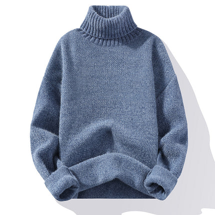 Autumn And Winter Thickened Casual Turtleneck Knitwear